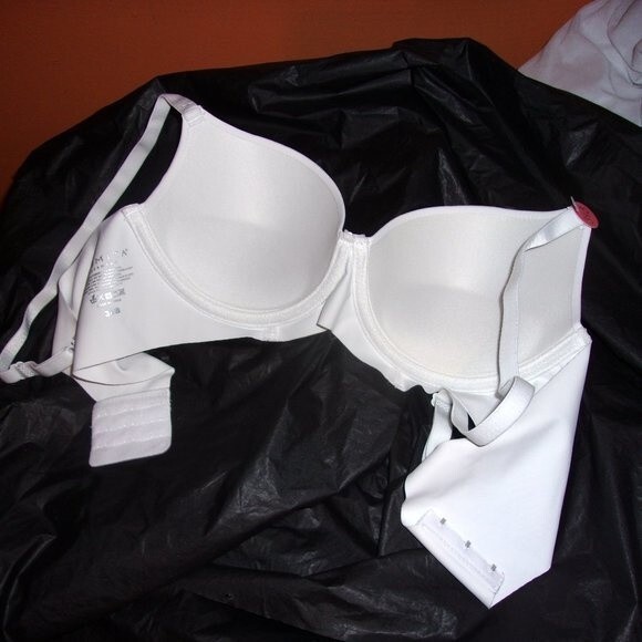 Youmita White Demi Laser Cut 34C Bra NWT - Picture 3 of 12